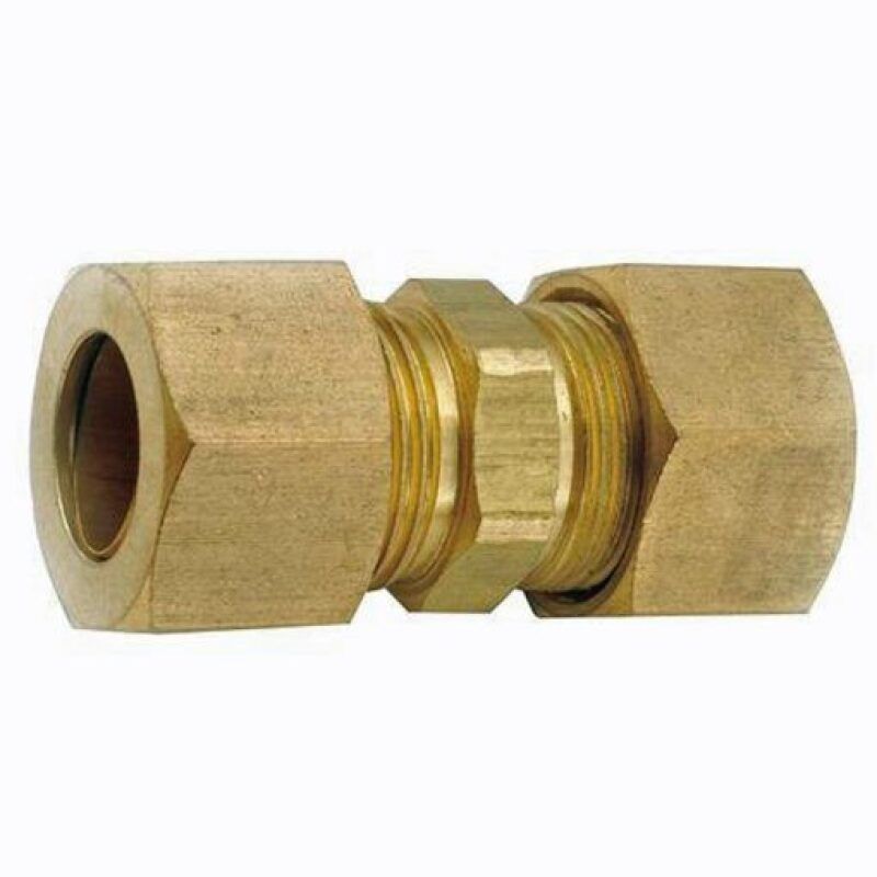 Kleinn Air Horns 52140 Kleinn Compression Coupler 1/4In OD Tubing to 1/4In OD Tubing