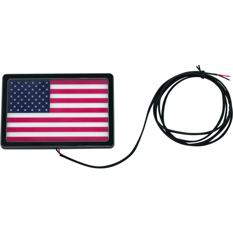 Kuryakyn 2892 Freedom Flag LED 4in X 6in Black