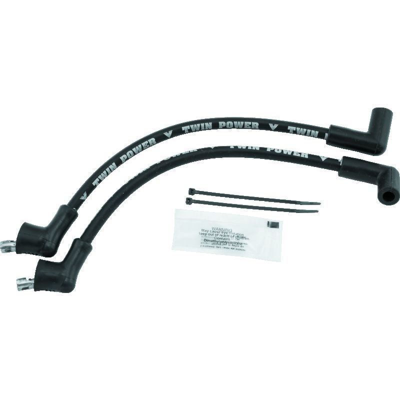 TwinPower 110119 Twin Power 82-2000 FXR Black Ignition Wire Set