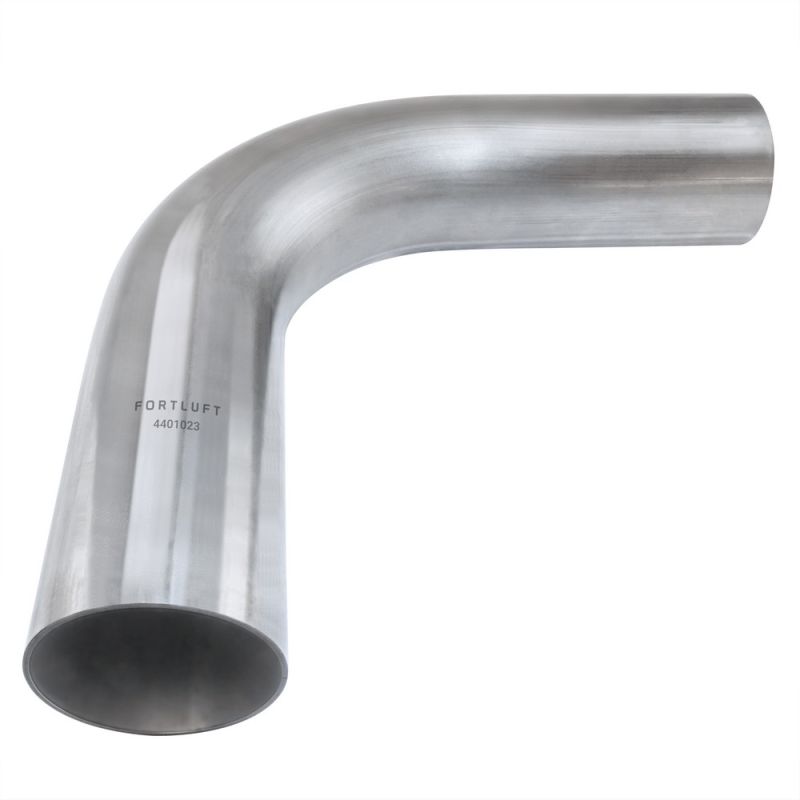 FORTLUFT 4401023 Universal Mandrel Exhaust Bend Pipe 90 Degree Stainless Steel, 2.25''/57mm