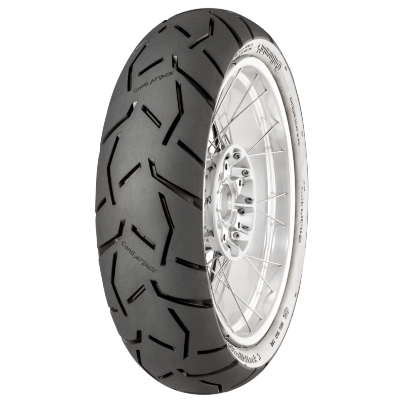 Continental Tire 02445380000 Continental ContiTrailAttack 3 - 130/80 R 17 M/C 65H TL Rear