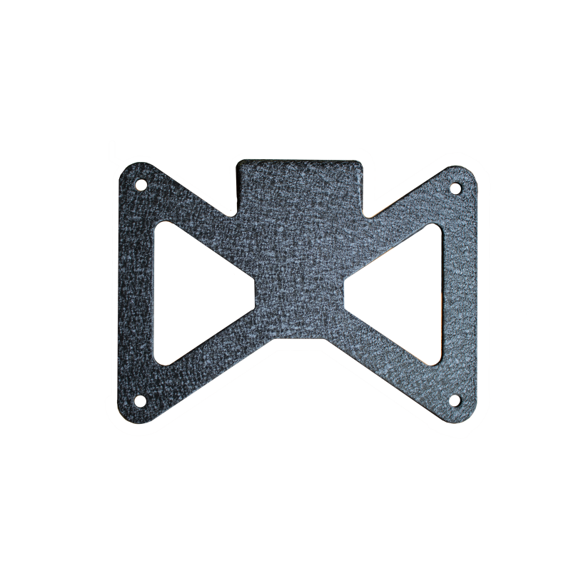 Fishbone Offroad 2018+ Jeep Wrangler JL - Black Aluminum Hawse Fairlead License Plate Mount