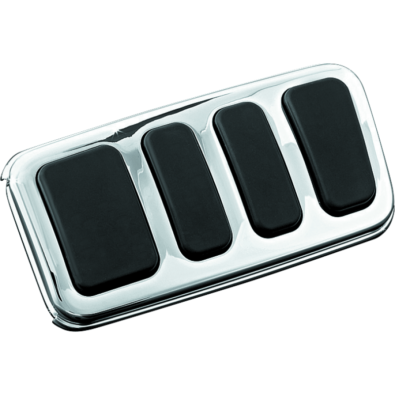 Kuryakyn 4456 ISO Brake Pedal Pad Longhorn Chrome