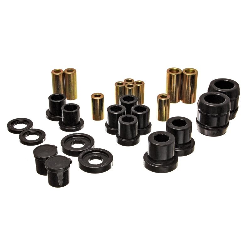 Energy Suspension 00-09 Honda S2000 Black Front End Control Arm Bushing Set