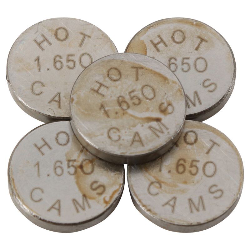 Hot Cams 5PK948165 04-08 400 DVX/02-16 CRF 450 R 1.650mm Shim Kit - 5 Pack