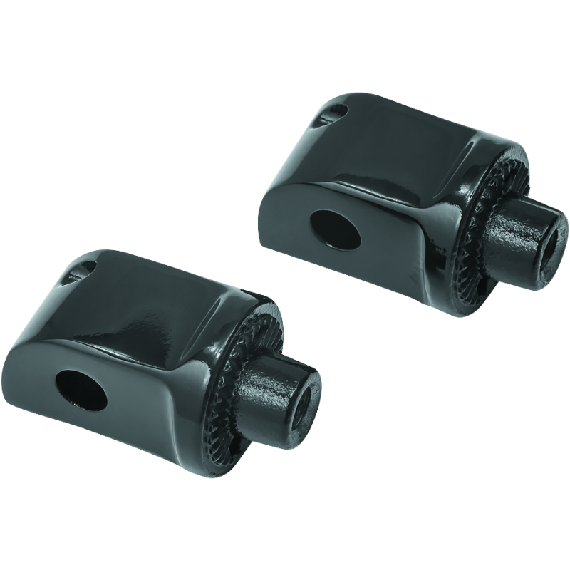 Kuryakyn 8865 Splined Adapter Kawasaki & Yamaha Gloss Black