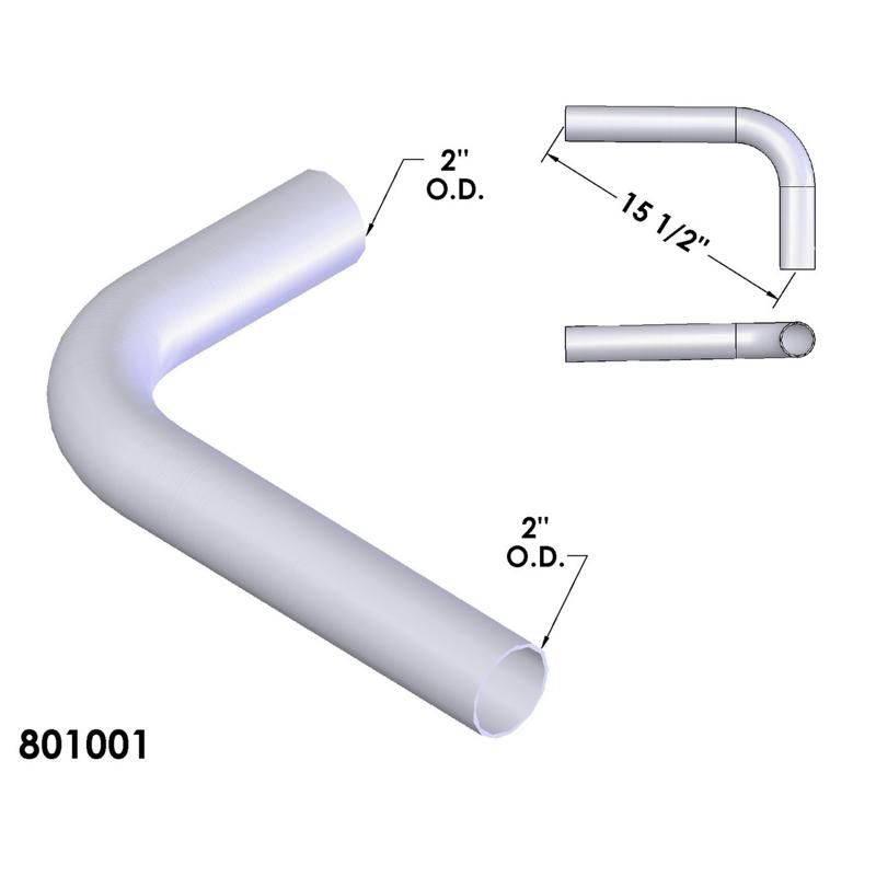 OEM Industries 801001 EXHAUST TAIL PIPE