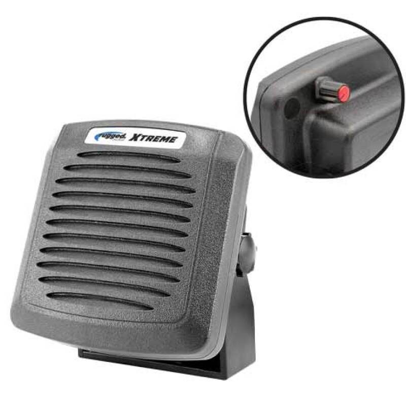 Rugged Radios EX-SPK-XR XTREME Waterproof Speaker with 15 Watt Amplifier with Volume and Power Control
