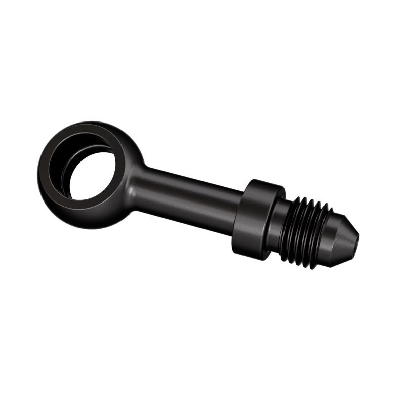 Goodridge P592-03ZBK Straight Banjo Adaptor for 3/8 or M10 Bolt