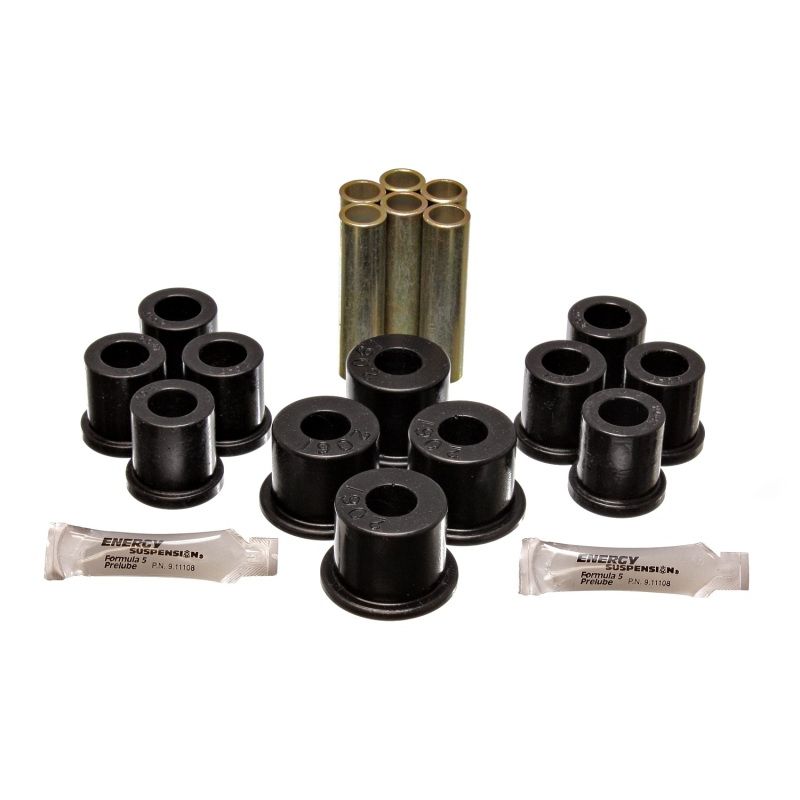 Energy Suspension 4.2117G Fd 4 Wd Frt Sprg Bush Set - Black