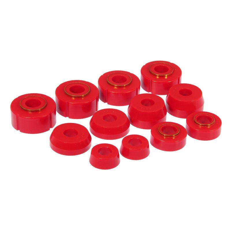 Prothane 6-105 66-79 Ford F100-350 4wd Body Mount - Red