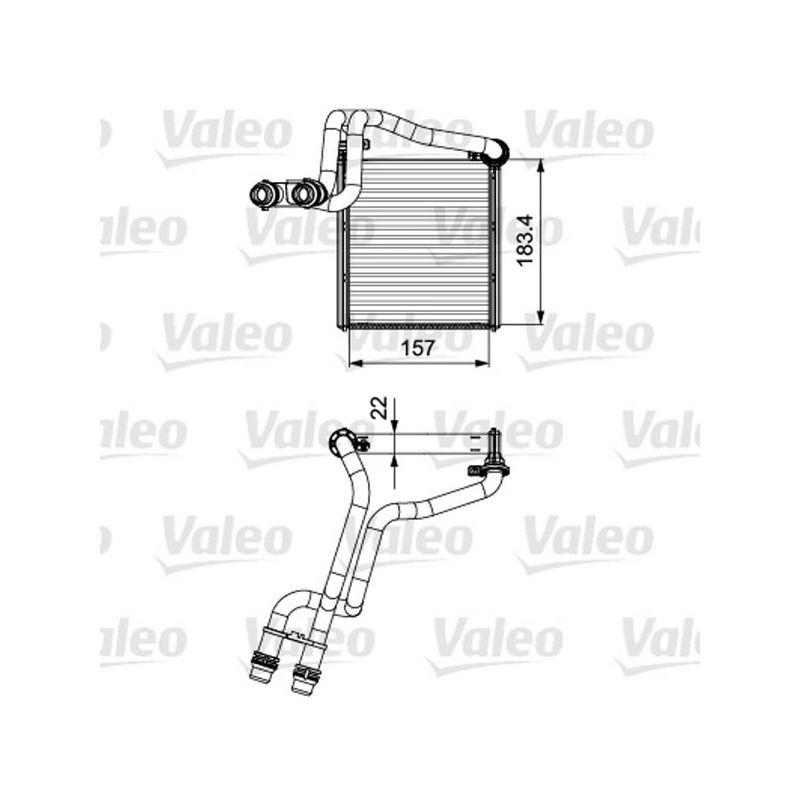 Valeo 811536 HEATER CORES VOLKSWAGEN GOLF V PLUS