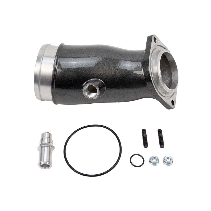 Wehrli WCF100775-GB 17-24 Duramax L5P High Flow Intake Horn - Gloss Black