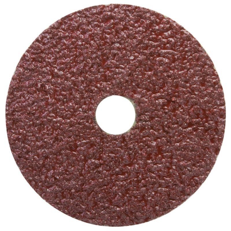 Forney 71740 4-1/2-Inch Aluminum Oxide Sanding Disc with 7/8-Inch Arbor, 80-Grit