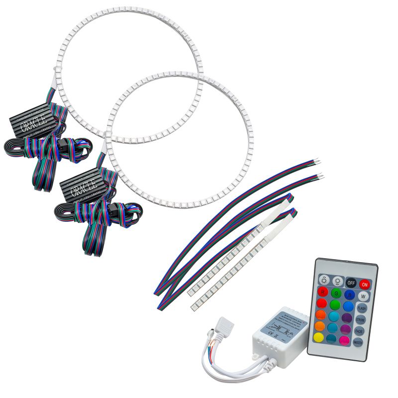 Oracle Lighting 1471-504 ColorSHIFT(tm) Headlight Halo Kit w/DRL Bar - Base Headlights