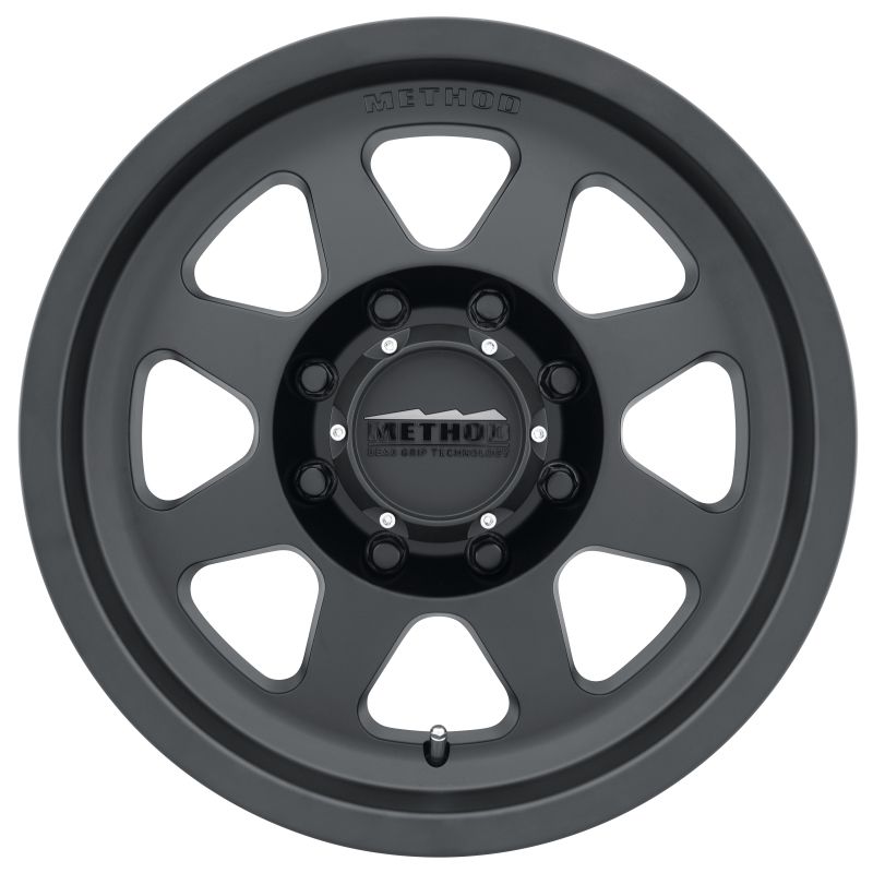 Method Wheels MR70178580500 Method MR701 17x8.5 0mm Offset 8x6.5 130.81mm CB Matte Black Wheel