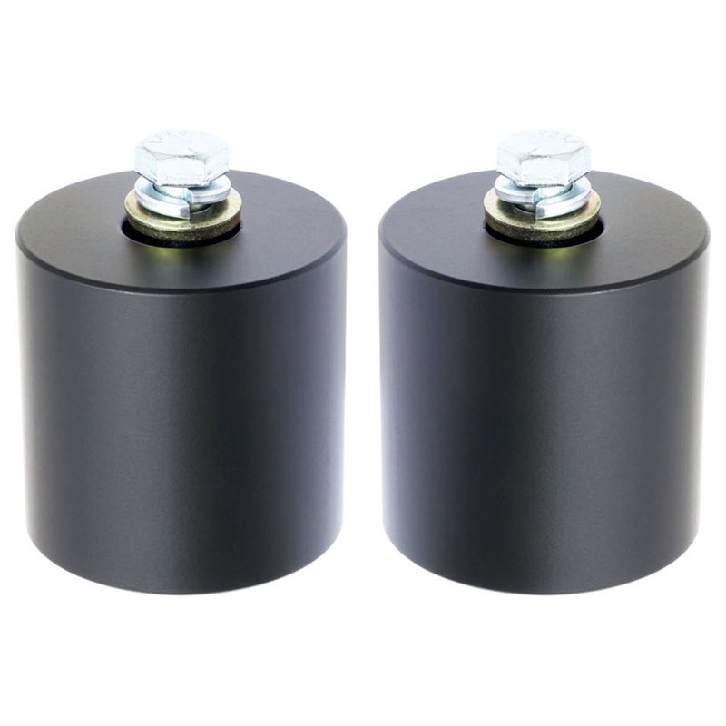 RockJock JL Bump Stop Kit Front w/ Billet Aluminum Spacers Hardware