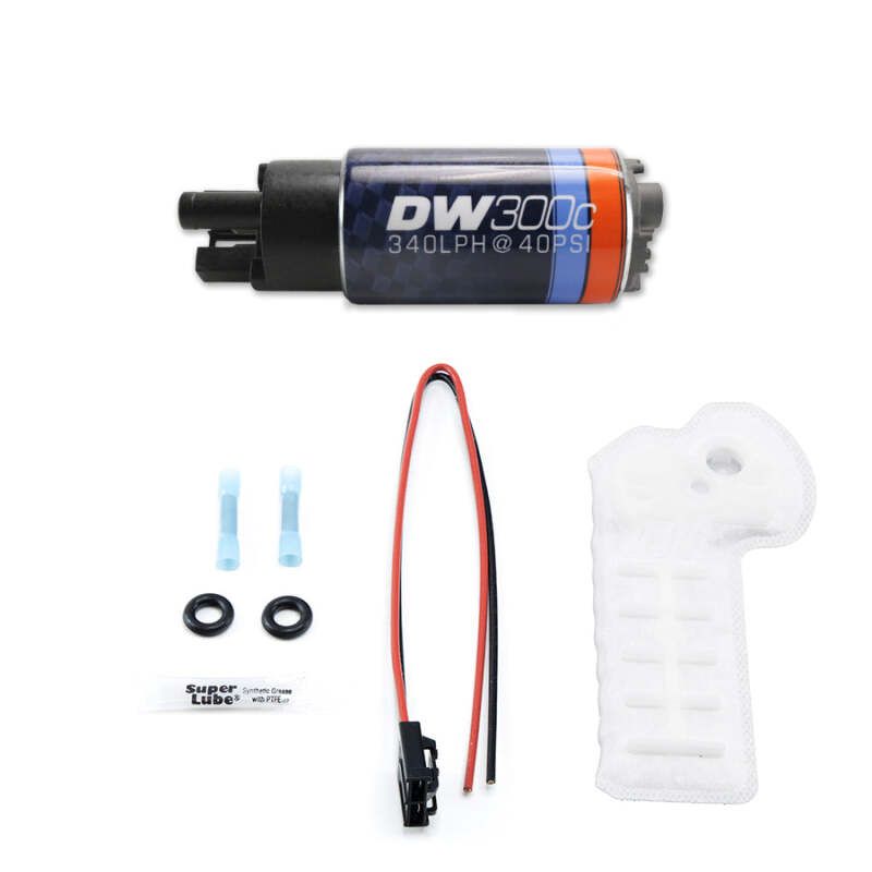 DeatschWerks 9-307-1059 340lph DW300C Compact Fuel Pump 17-20 Honda Civic Type R (w/o Mounting Clips)