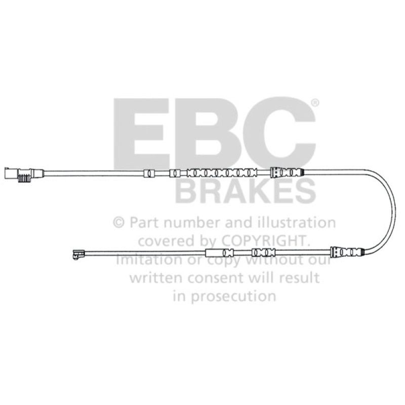 EBC 2010-2016 BMW Z4 3.0L (E89) Front Wear Leads