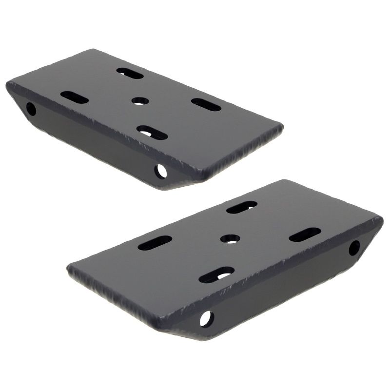 RockJock HD Leaf Spring Plates For Use w/ 2 1/2in Springs Jeep CJ Rear YJ Front or Rear Pair