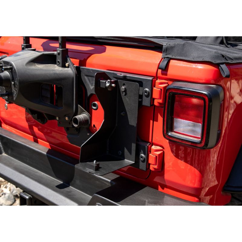 Rampage 2007-2019 Jeep Wrangler(JL) Offroad Jack Mount - Black