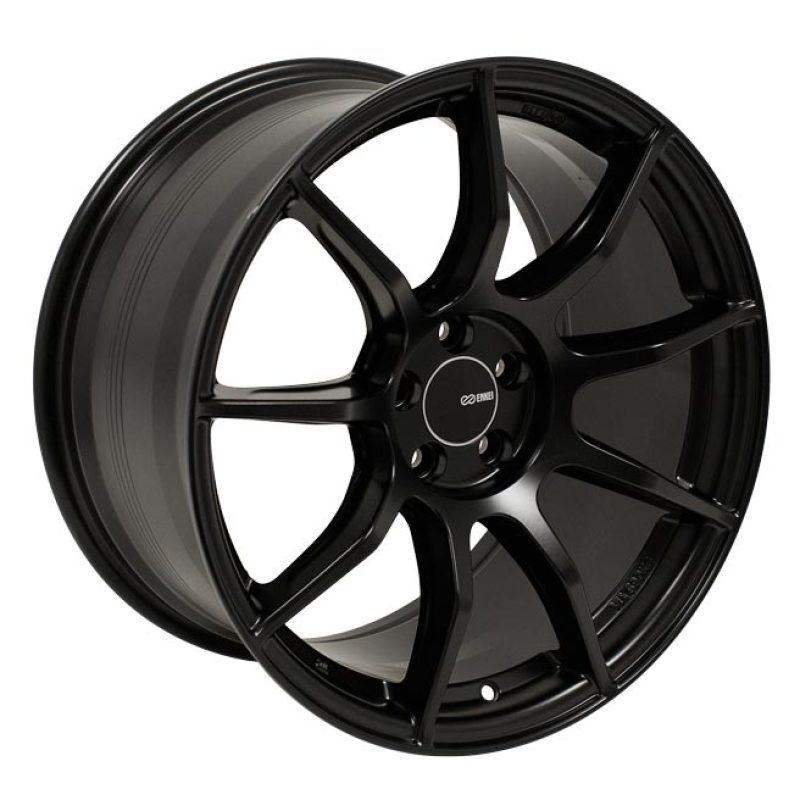 Enkei 492-780-4445BK TS9 17x8 5x112 45mm Offset 72.6mm Bore Black Wheel