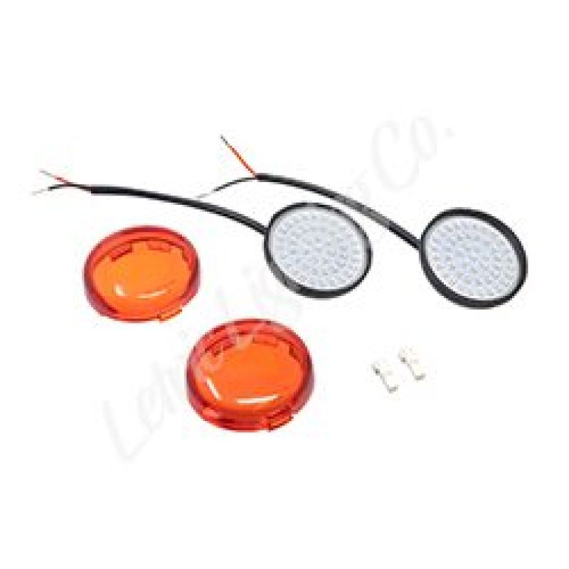 NAMZ NITS-R02 14-23 Indian (Excl Scout/Challenger) Plug-N-Play Rear LED Turn Sig/Lens Kit (Use w/ILL-IND-01)