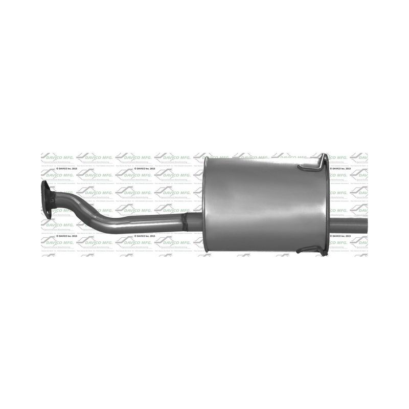 Davico 817418 Exhaust Muffler