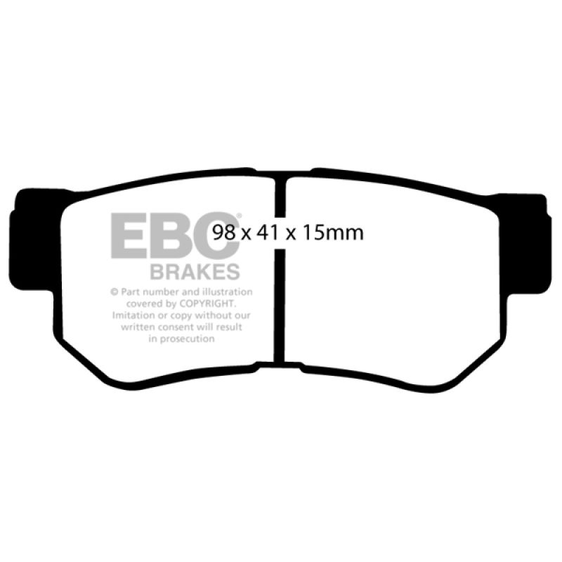 EBC UD813 08-09 Hyundai Azera 3.3 Ultimax2 Rear Brake Pads