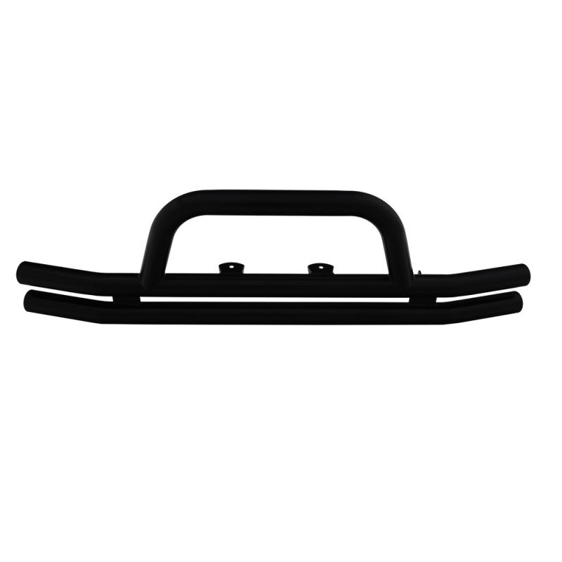 Rampage 86620 2007-2018 Jeep Wrangler(JK) Double Tube Bumper Front - Black