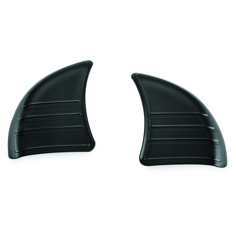 Kuryakyn 6979 Tri-Line Inner Fairing Cover Plates Gloss Black