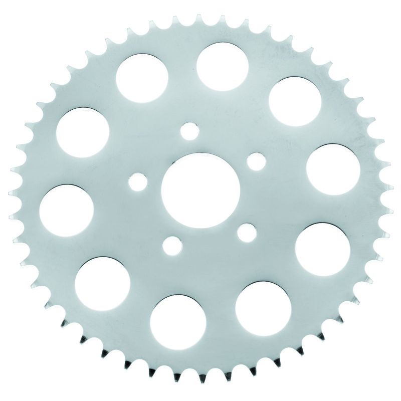 TwinPower 490970 Twin Power 86-92 XL Chrome Disc Brake Rear Sprocket Replaces H-D 41470-86 48 Tooth Flat