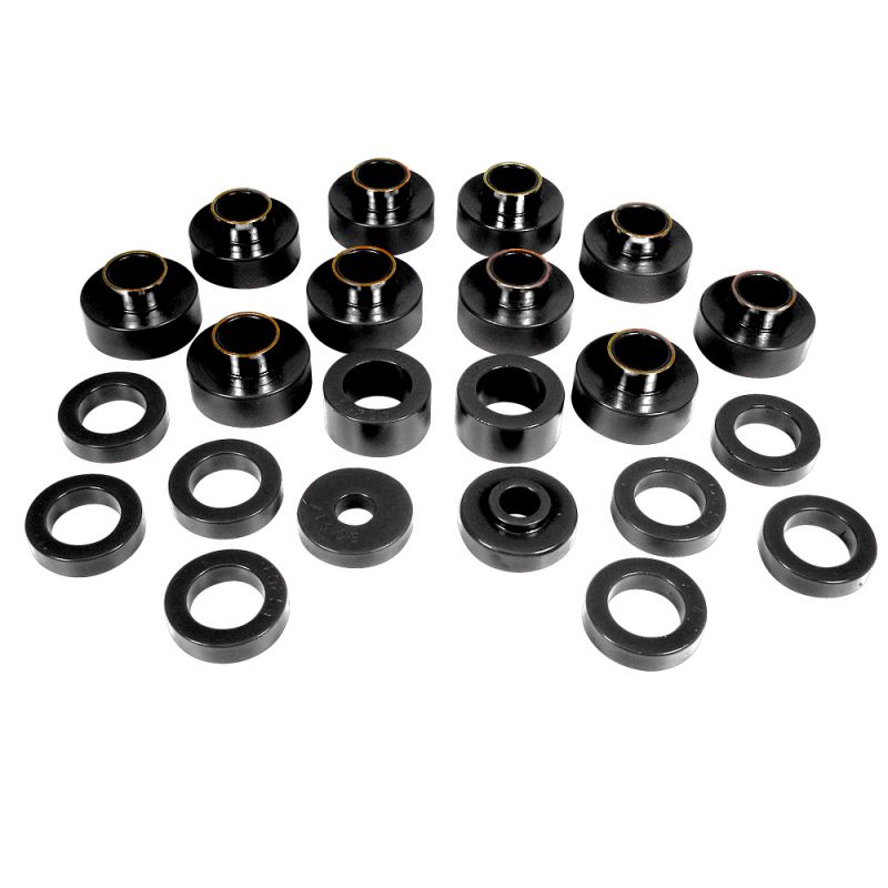 Prothane 81-86 Jeep CJ8 Body Mount - Black