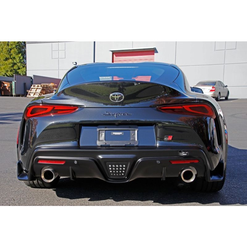 Perrin 2020 Toyota Supra Tow Hook Kit (Rear) - Black