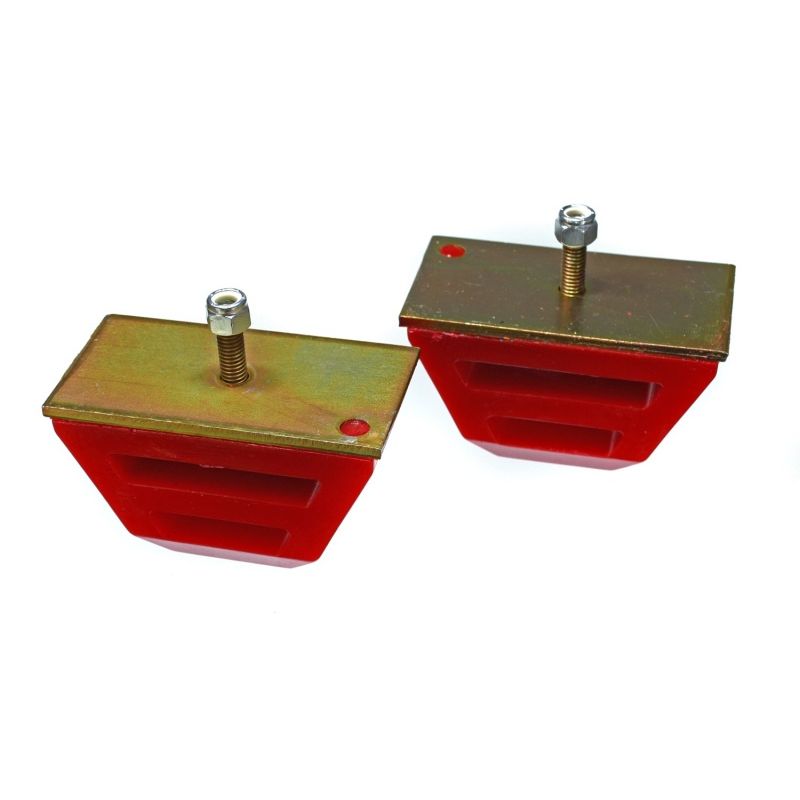 ENERGY SUSPENSION ENE9-9109R Bump Stop 2-1/2 x 4-1/2 x 2-1/2 Low Profile Pair
