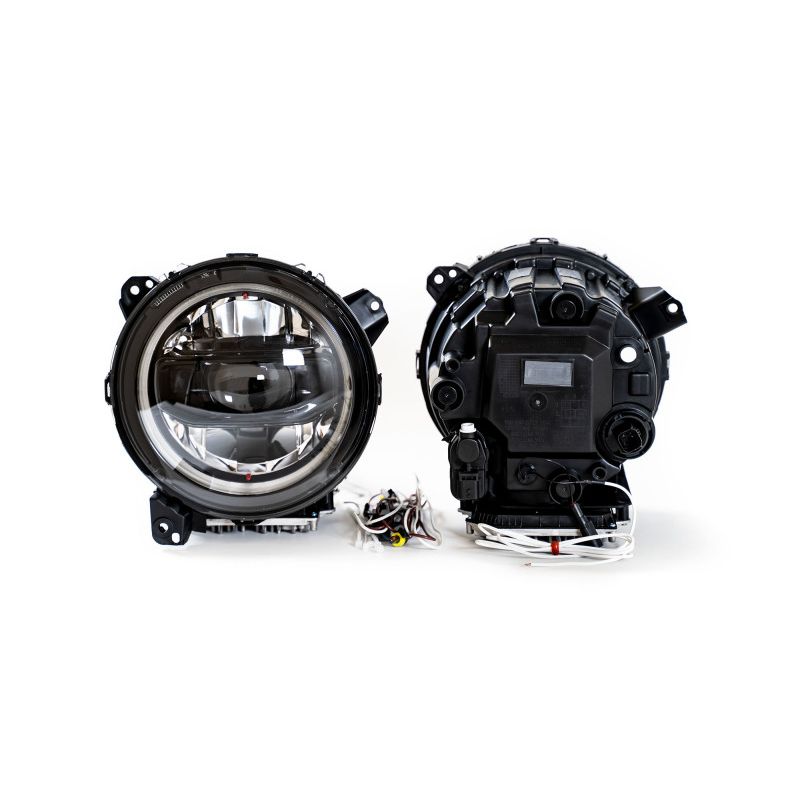 DV8 Offroad 18-22 Jeep Gladiator Wrangler LED Projector Headlights