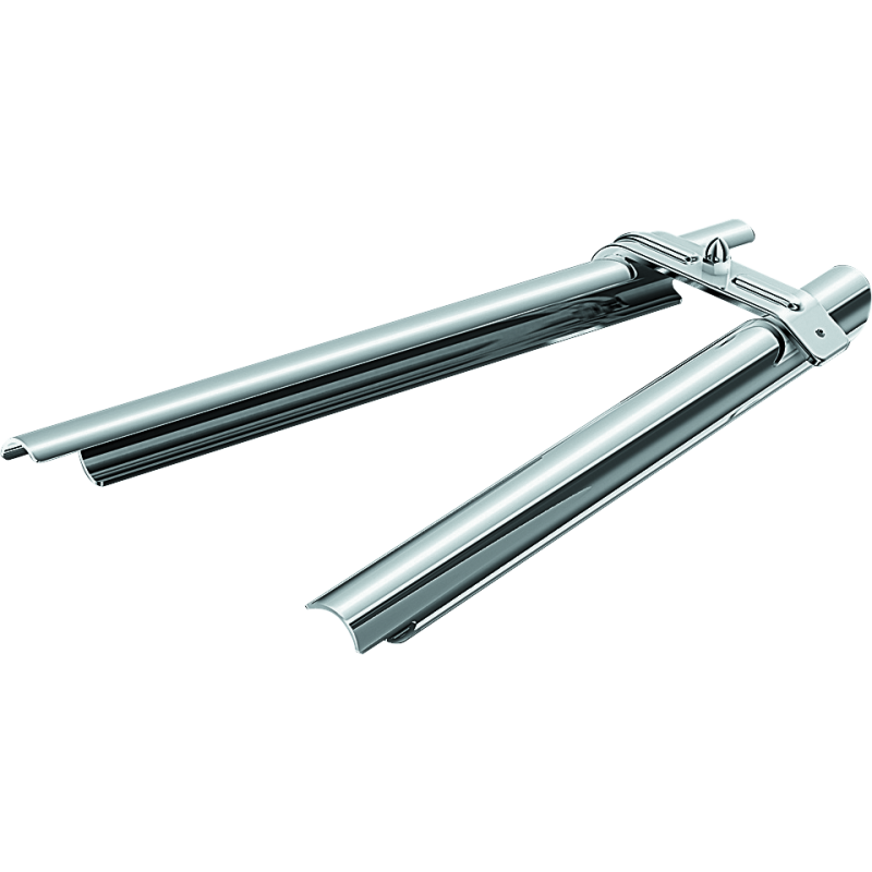 Kuryakyn 7853 Downtube Covers 00-06 Softail Chrome