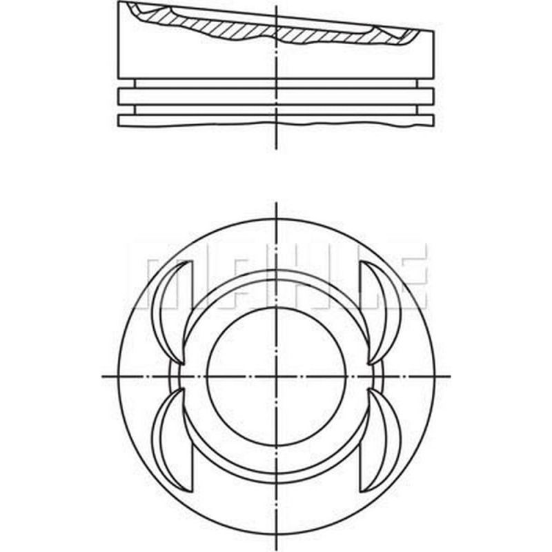 MAHLE 028 05 01 Engine Piston