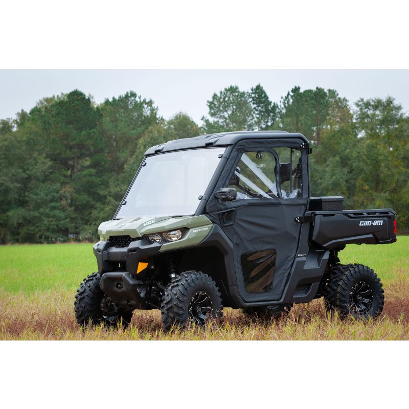 Seizmik 52-06027KIT 16-24 Can Am Defender HD5-HD10 Front Soft Door Kit