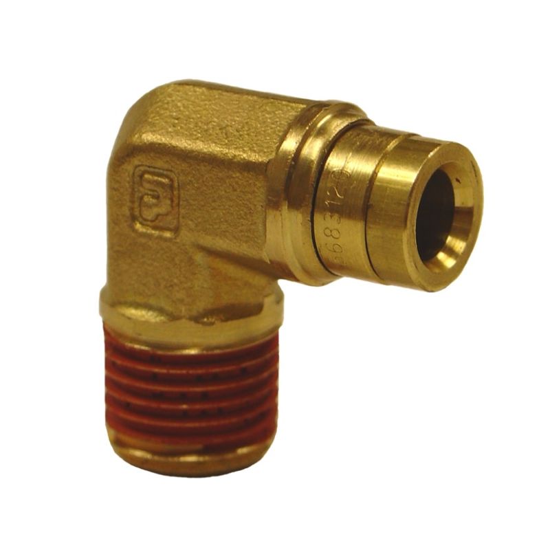 Firestone 3031 Male 1/4in. NPT To 1/4in. PTC 90 Degree Elbow Air Fitting - 25 Pack (WR17603031)
