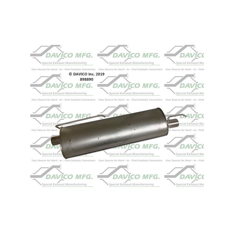 Davico Mfg 898890 Direct fit Muffler