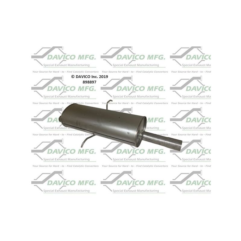 Davico Mfg 898897 Direct fit Muffler