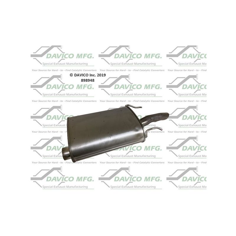 Davico Mfg 898948 Direct fit Muffler