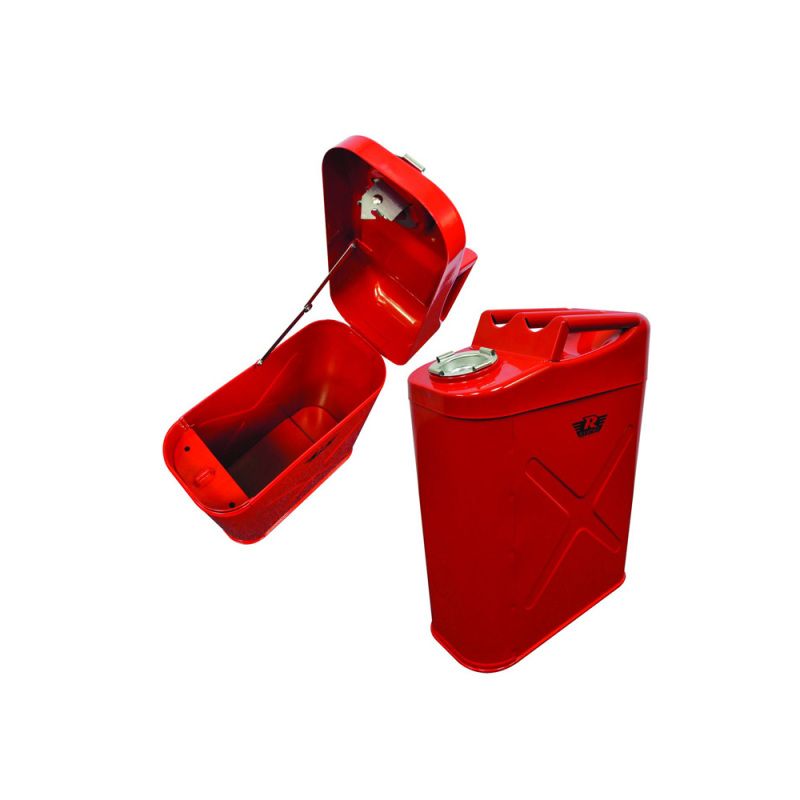 Rampage 86622 1999-2019 Universal Trail Can Storage Box - Red