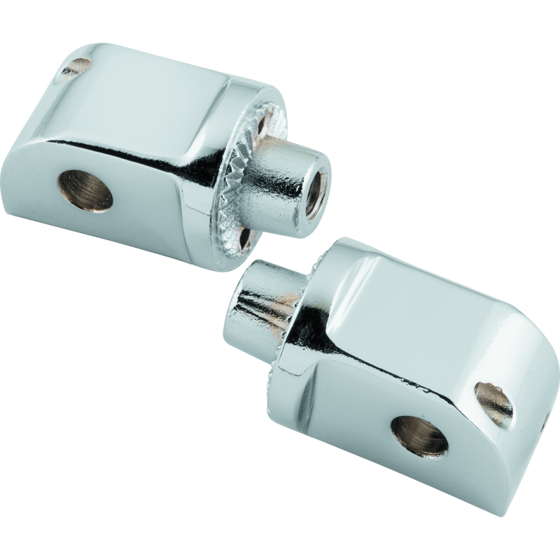 Kuryakyn 8826 Splined Peg Adapter Kawasaki Rear Chrome