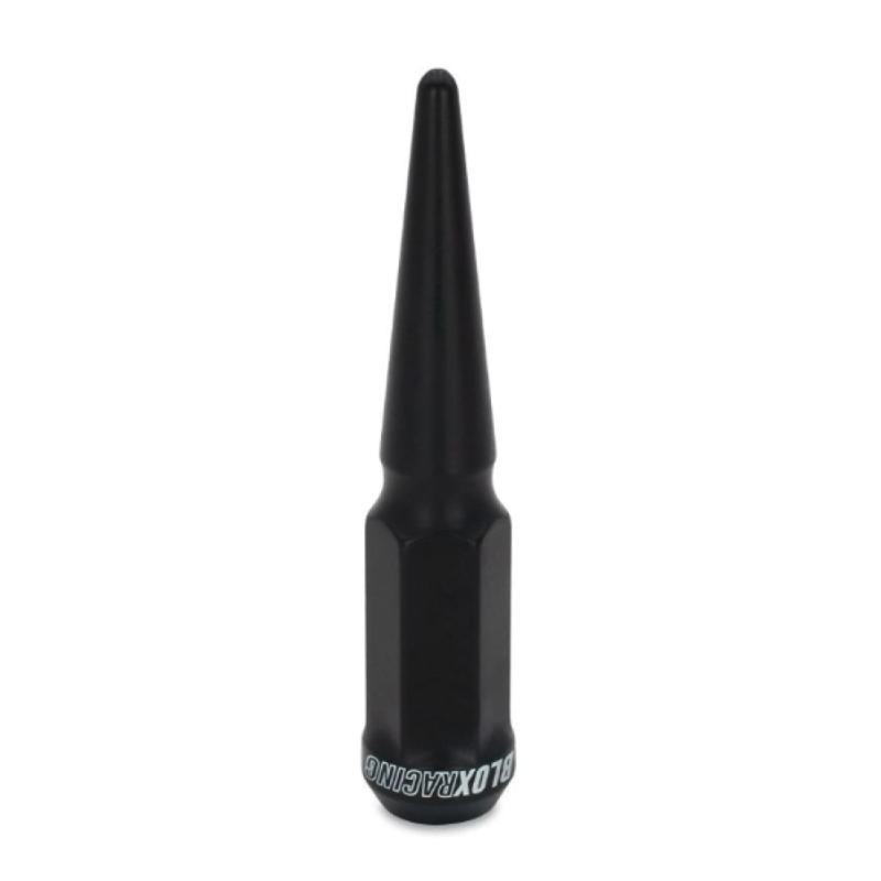 BLOX Racing Spike Forged Lug Nuts - Flat Black 14 x 1.50mm - Single