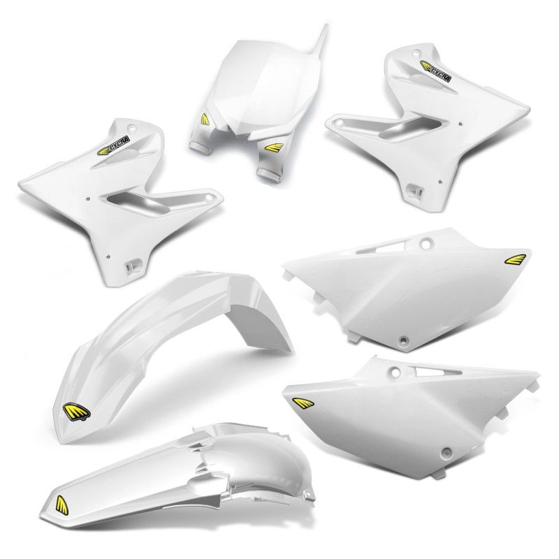 Cycra 1CYC-9316-42 15-21 Yamaha YZ125 Powerflow Body Kit - White