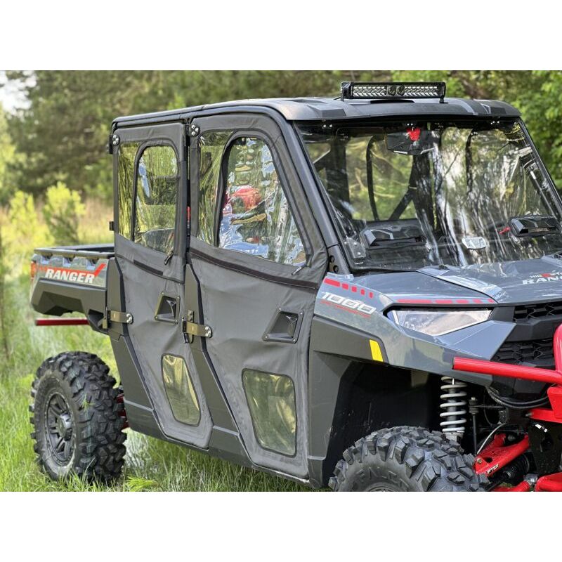 Seizmik 52-06025kit 18+ Polaris Ranger 1000 XP Crew Framed Rear Door Kit