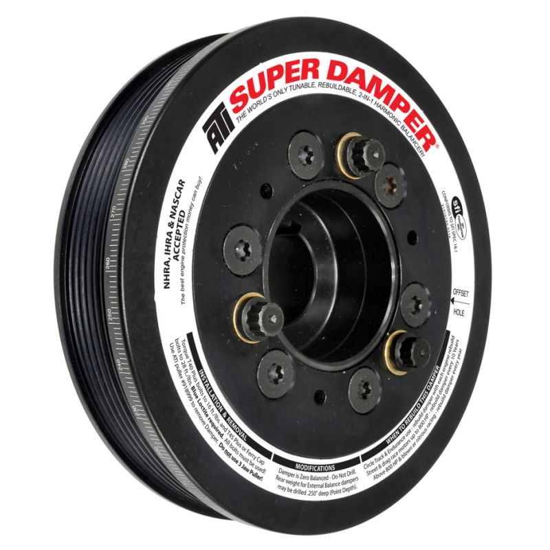 ATI ATI918562 Damper - 6.78in - Alum - 6 Grv - Toyota Supra - 94-98 - JZ80 - 15 Percent OD - Req gatK06077