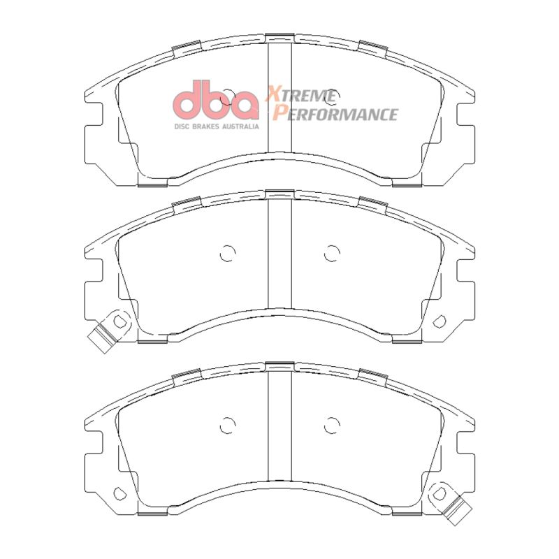 DBA 00-04 Mitsubishi Montero Sport XP650 Front Brake Pads